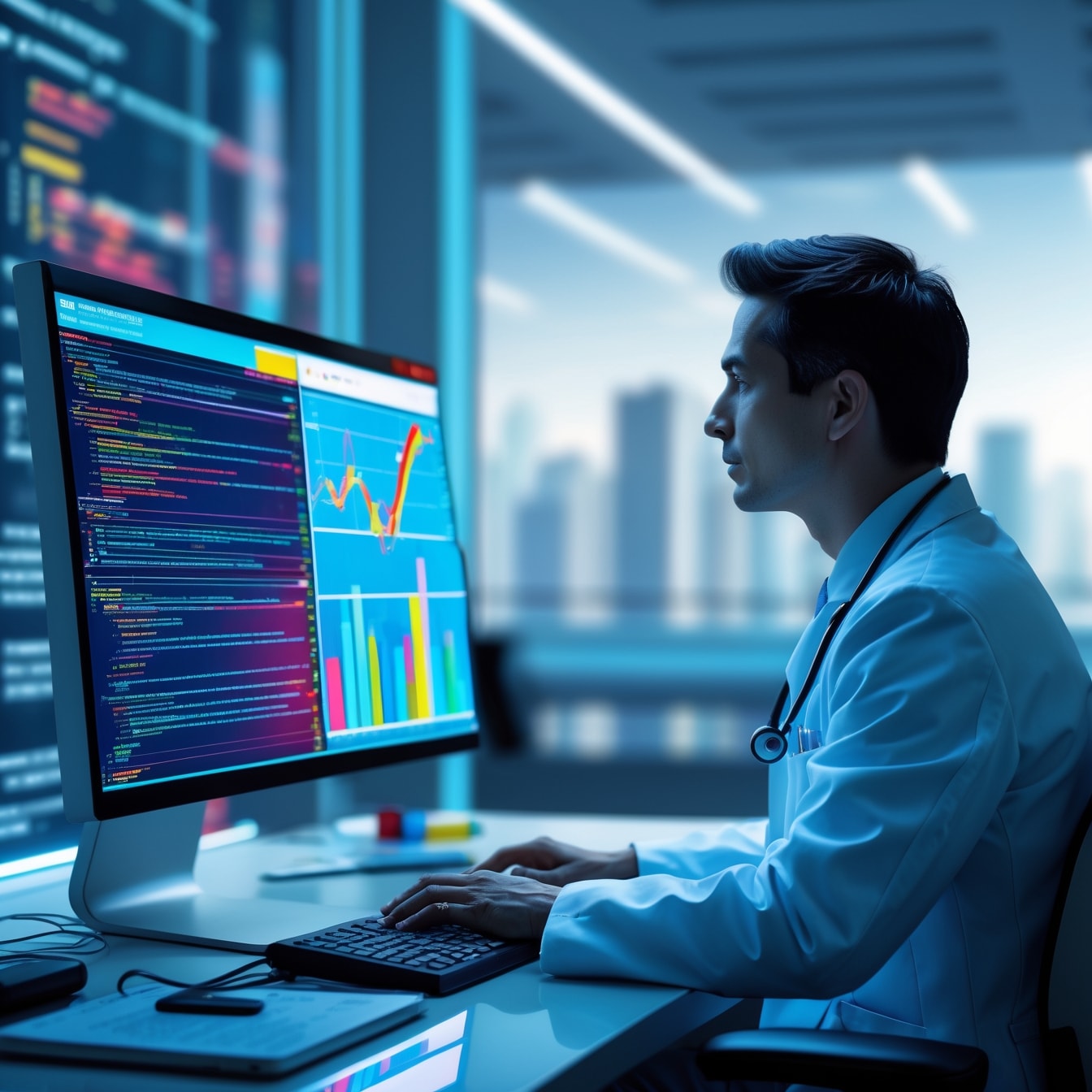 AI and Machine Learning project for predictive analytics in healthcare