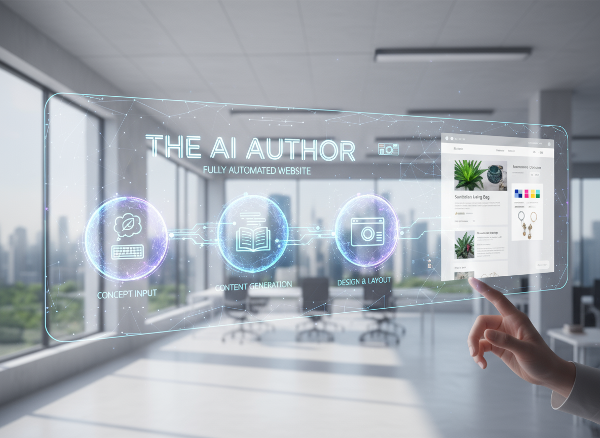 The AI Author: Fully Automated Book Review Website Generation with Python, AI Summaries, and Image Generation